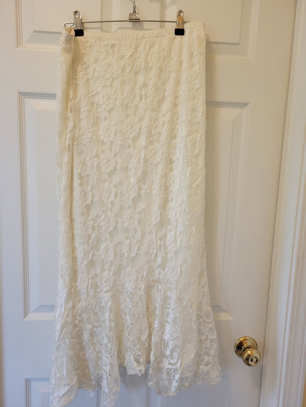 Vintage 2006 Womens Sz. Lrg Spencer Alexis Lace Maxi Skirt